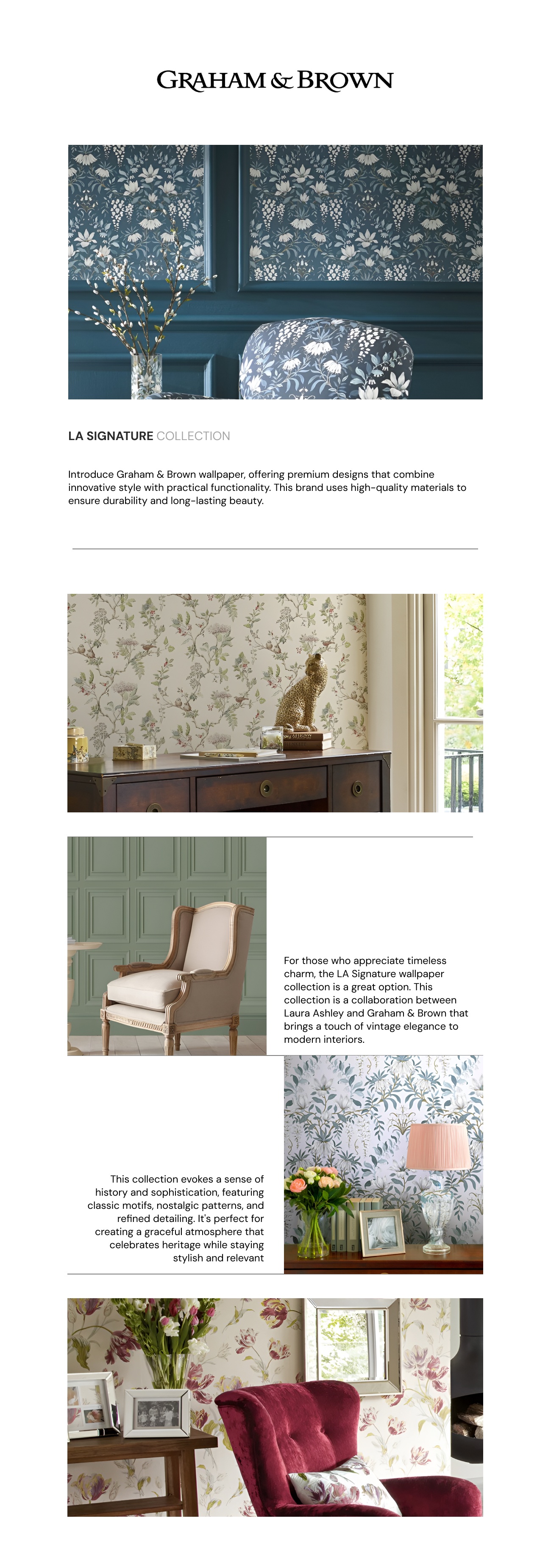 Laura Ashley Signature by Graham & Brown